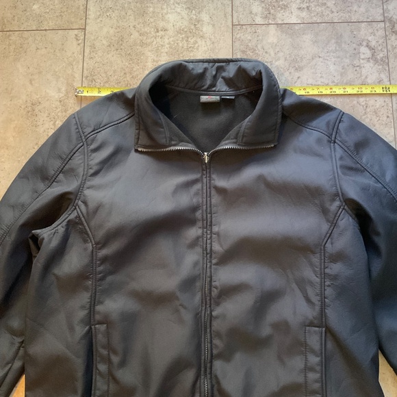 Zeroxposur Men’s Black Jacket Sz XL Medium Weight Casual Full Zip w/Pockets - Picture 5 of 12